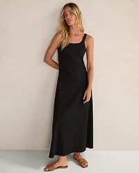 Organic Cotton Rib Knit Maxi Dress