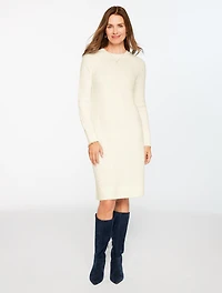 Cable Knit Shift Dress