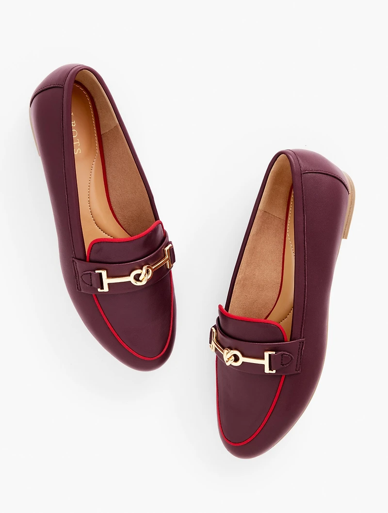 Ryan Bit Soft Nappa Leather Loafers