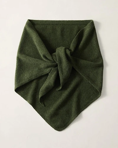 Cashmere Oversized Triangle Scarf