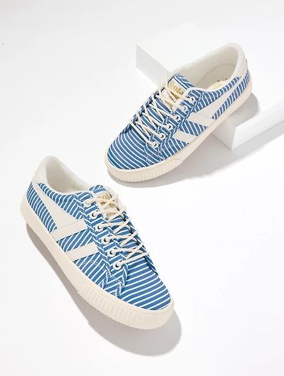 Gola® Mark Cox Tennis Sneakers - Coastal Stripes
