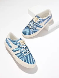 Gola® Mark Cox Tennis Sneakers - Coastal Stripes