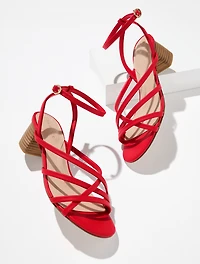 Lina Strappy Block Heel Sandals