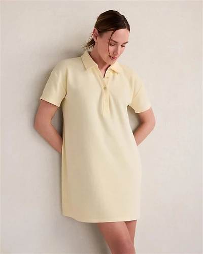 Organic Cotton Waffle Sleep Dress