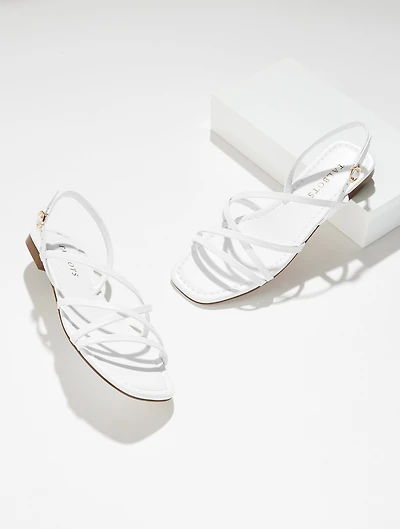 Liana Strappy Nappa Flats