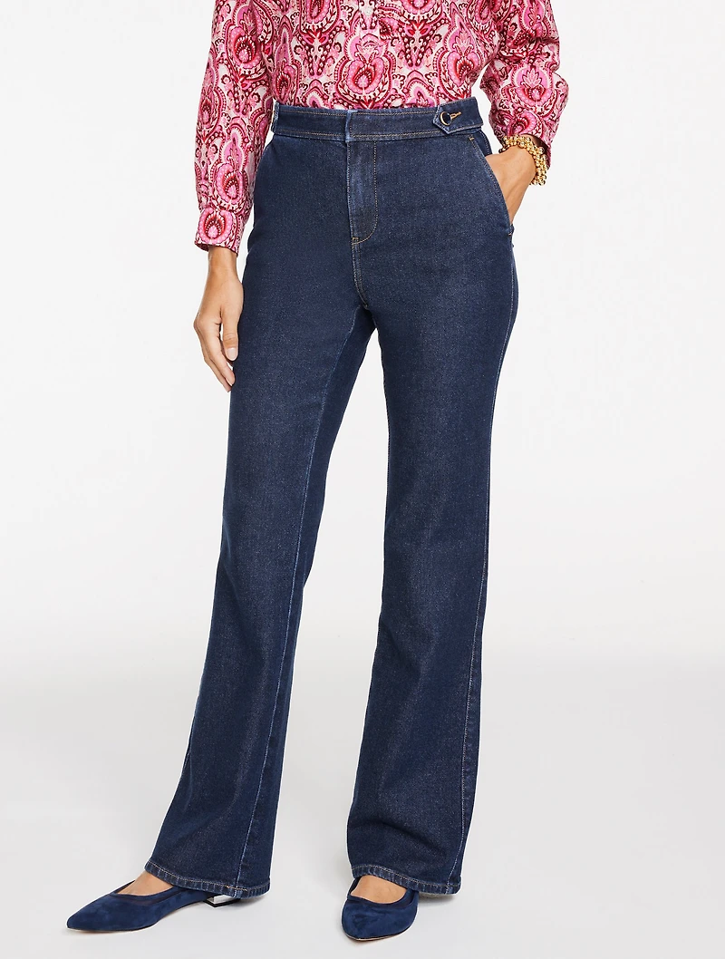 Flare Leg High Waist Jeans
