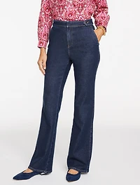 Flare Leg High Waist Jeans