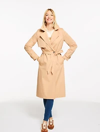 Drapey Trench Coat