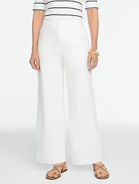Relaxed Wide Leg Sailor Jeans