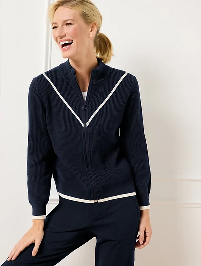Coolmax® Full Zip Sweater Jacket