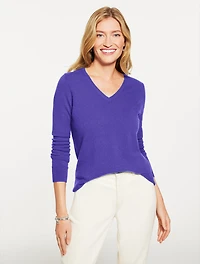 Cashmere V-Neck Sweater