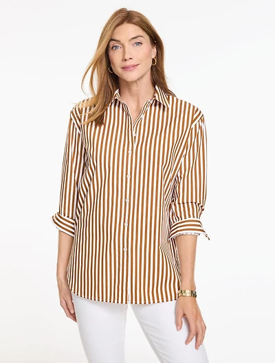 Everyday Relaxed Shirt - Dawn Stripe