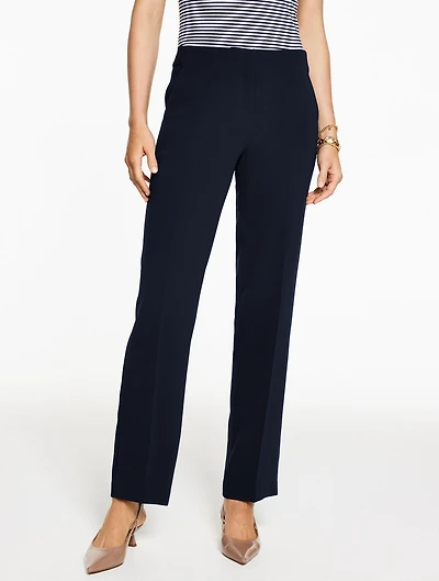 Easy Travel Straight Leg Pants