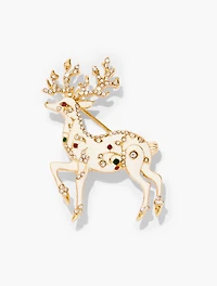 Reindeer Brooch