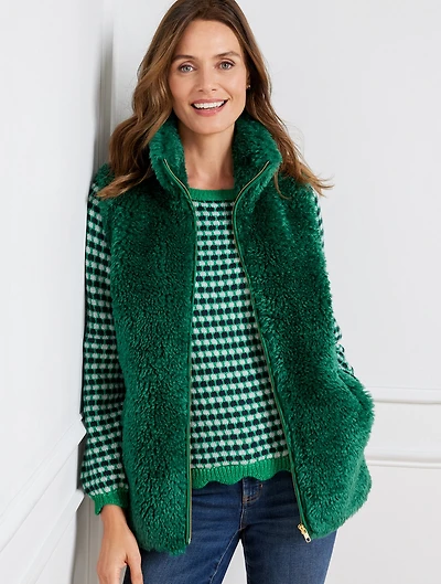 Faux Fur Vest