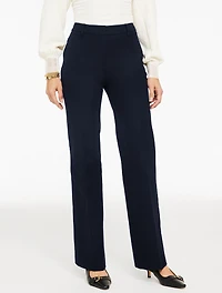 Relaxed Bootcut Cotton Bi-Stretch Pants