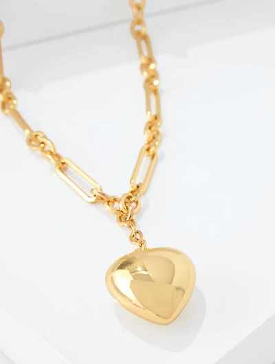 Chunky Heart Necklace