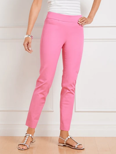 Talbots Chatham Cotton Bi-Stretch Slim Ankle Pants