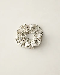 Washable Silk Animal Dot Scrunchie