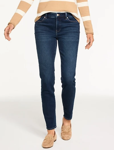 Slim Ankle Jeans - Luisa Wash Curvy Fit