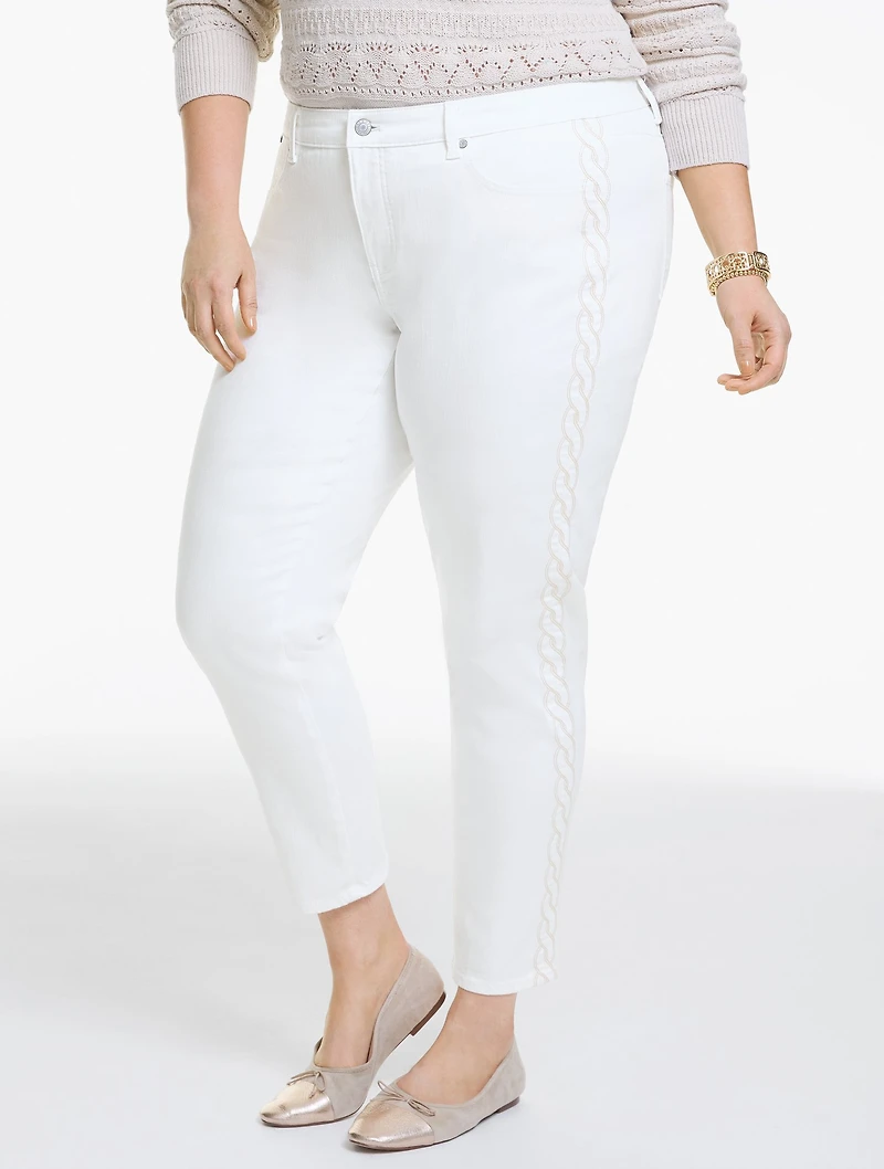 Slim Ankle Jeans - Topstitch