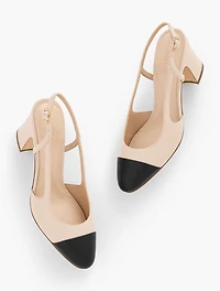 Irene Nappa Slingback Pumps
