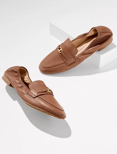 Katrina Bit Nappa Loafers