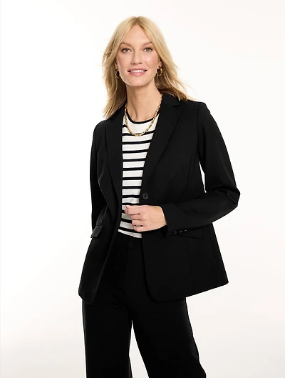 Polished Ponte Blazer