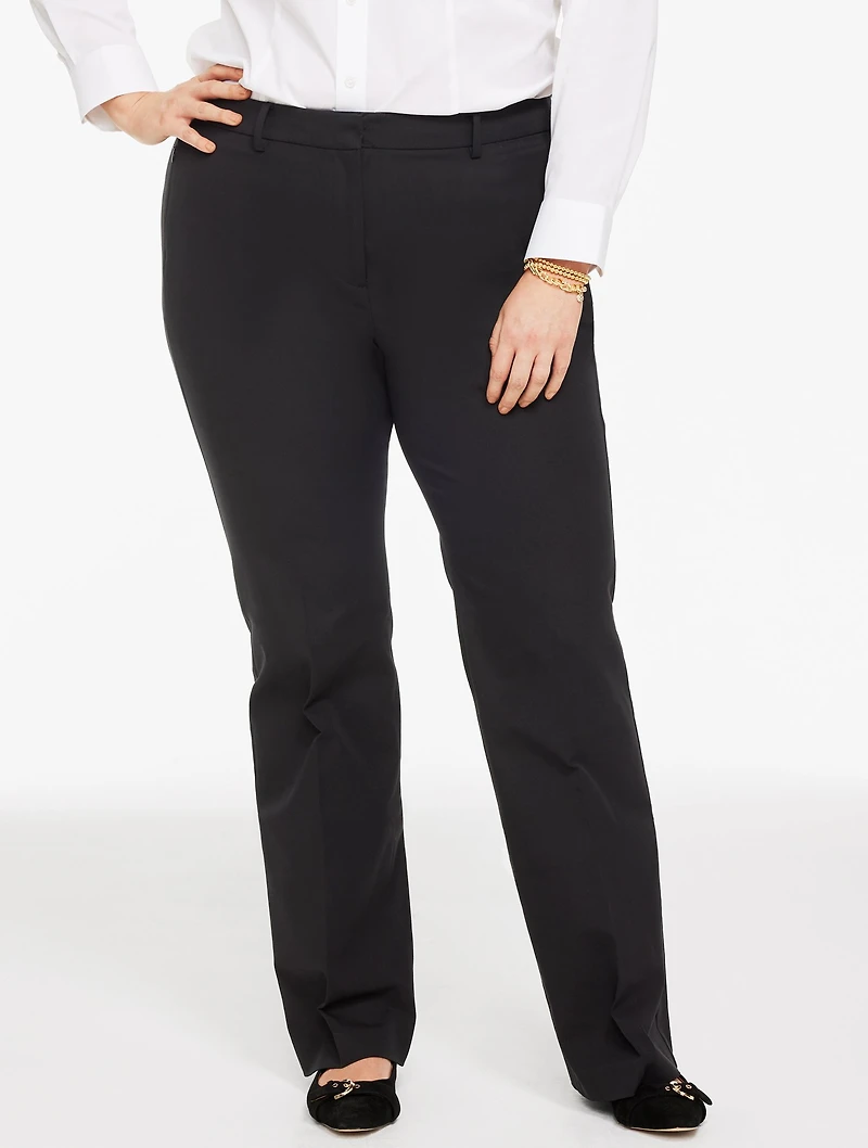 Relaxed Bootcut Cotton Bi-Stretch Pants