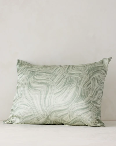 Washable Silk Watercolor Pillowcase