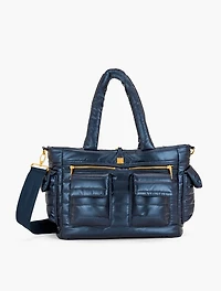 Think Royln Two Faced Reversible Tote