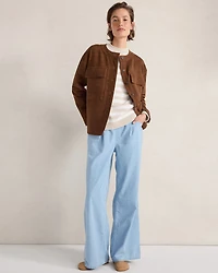 Plush Velveteen Jacket