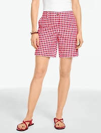 Relaxed Chino Shorts - Bellevue Gingham