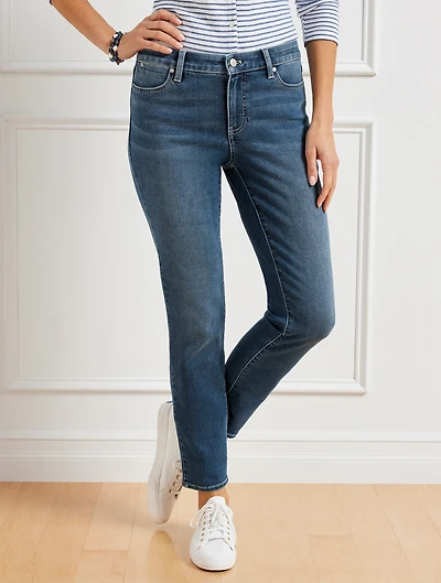 Slim Ankle Jeans - Palma Wash