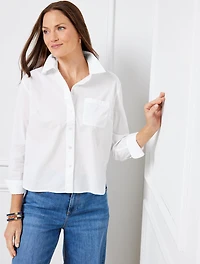 Poplin Short Shirt