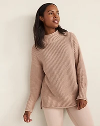 Organic Cotton Roll Neck Sweater