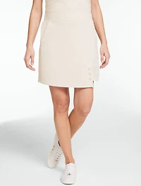 Lightweight Woven Stretch Skort