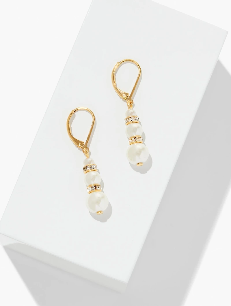 Pearl Garland Drop Earrings