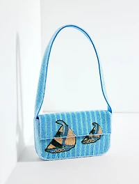 Nautical Beaded Shoulder Bag