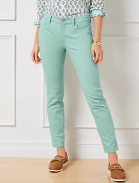 Slim Ankle Jeans - Cool Mint