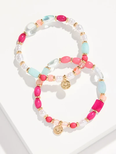 Delightful Beaded Bracelet Set