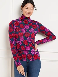 Classic Turtleneck - Imperial Petals