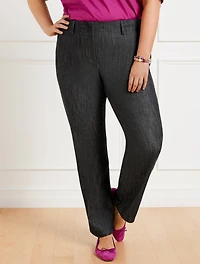 Talbots Southampton Straight Leg Pants - Refined Denim