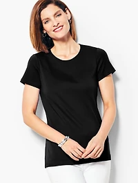 Pima Cotton Crewneck Tee