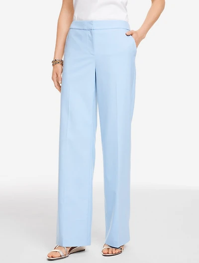 Newton Texture Wide Leg  Pants