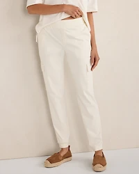 Organic Cotton Interlock Cargo Pants