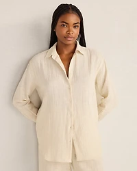The Daily Shirt Textured Cotton Gauze