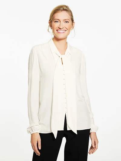 Tie Neck Shirt