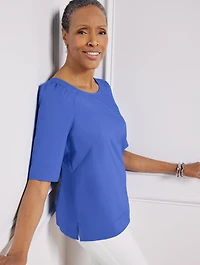 Poplin Top