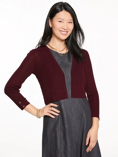 Ribbed Shrug